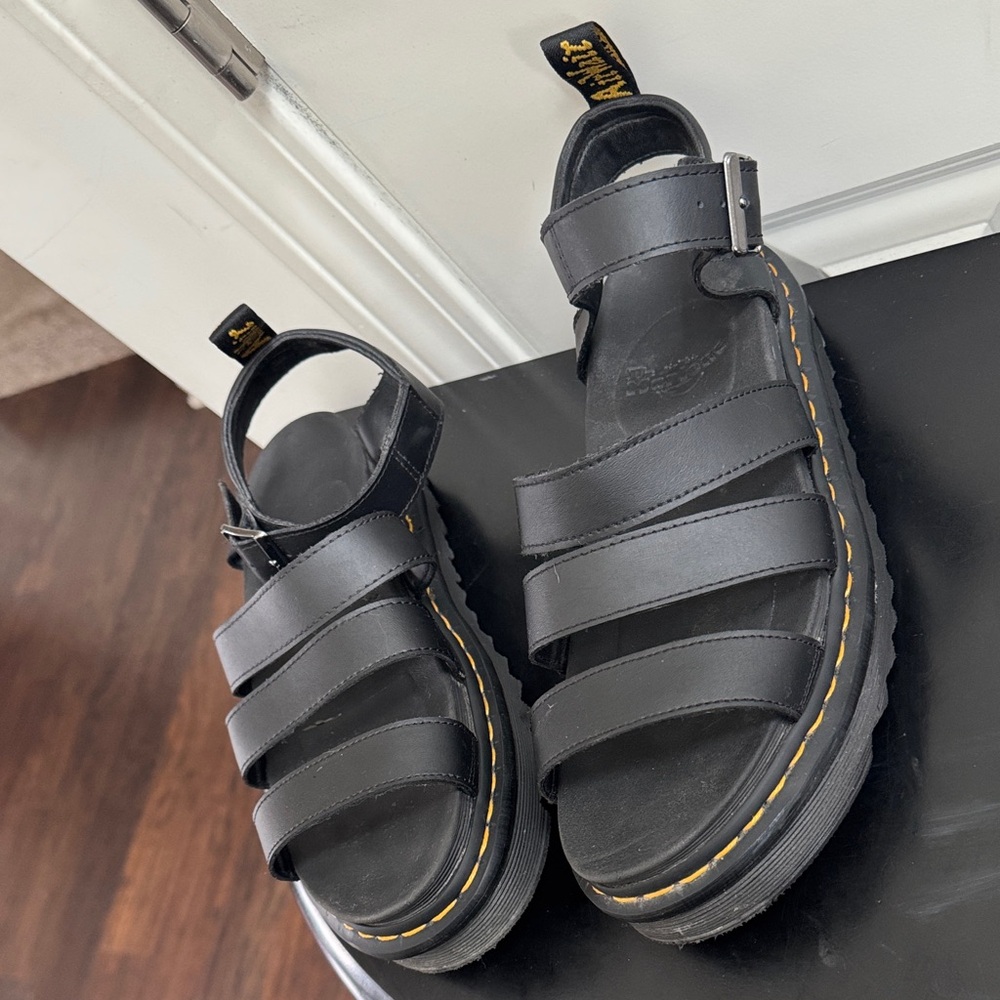 Dr. Martens Black Sandals - Picture 7 of 12